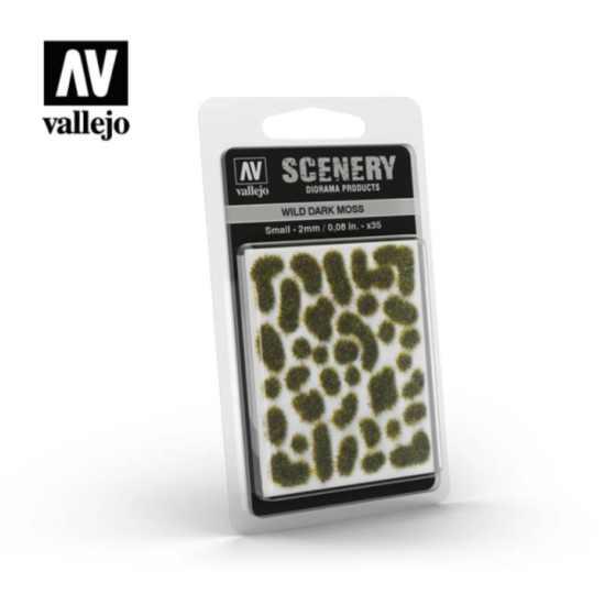 Vallejo " Scenery " SC402 Wild Dark Moss